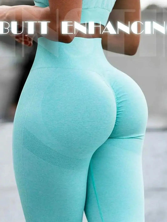 Seamless Peach Buttocks Leggings Women's Smile Contour Scrunch Butt Yoga Pants Fitness Athletic Gym Female Clothing Sport Tights