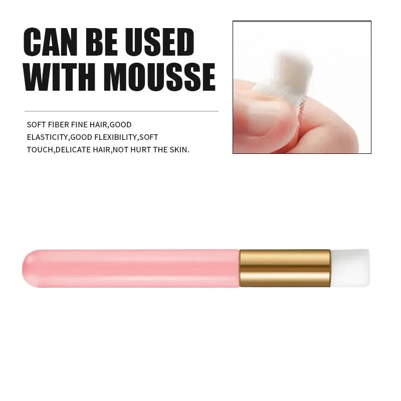 Eyelash Cleaning Brush Lash Shampoo Brush for Eyelash Extensions Peel Off Nose Pore Blackhead Remover Professional Makeup Tools