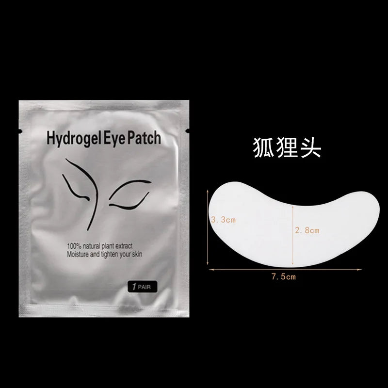 50 Pairs Eyelash Under Eye Patches Eye Pad Isolation Remove Hydrogel Eye Patch Sticker Gasket Eyelash Extension Makeup Tools