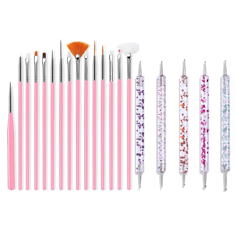 Nail Art Brush Remove Nail Dust Brush Acrylic UV Gel Polish Powder Cleaning Tool Beauty Makeup Brushes Manicure Accessories