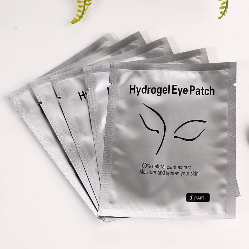 50 Pairs Eyelash Under Eye Patches Eye Pad Isolation Remove Hydrogel Eye Patch Sticker Gasket Eyelash Extension Makeup Tools