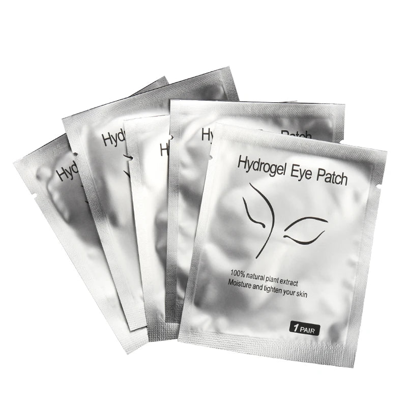 50 Pairs Eyelash Under Eye Patches Eye Pad Isolation Remove Hydrogel Eye Patch Sticker Gasket Eyelash Extension Makeup Tools