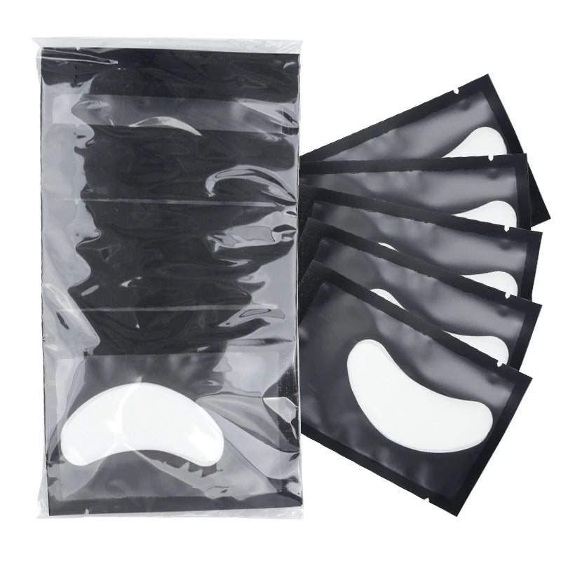 50 Pairs Eyelash Under Eye Patches Eye Pad Isolation Remove Hydrogel Eye Patch Sticker Gasket Eyelash Extension Makeup Tools