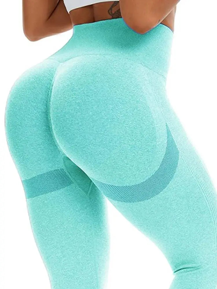 Seamless Peach Buttocks Leggings Women's Smile Contour Scrunch Butt Yoga Pants Fitness Athletic Gym Female Clothing Sport Tights